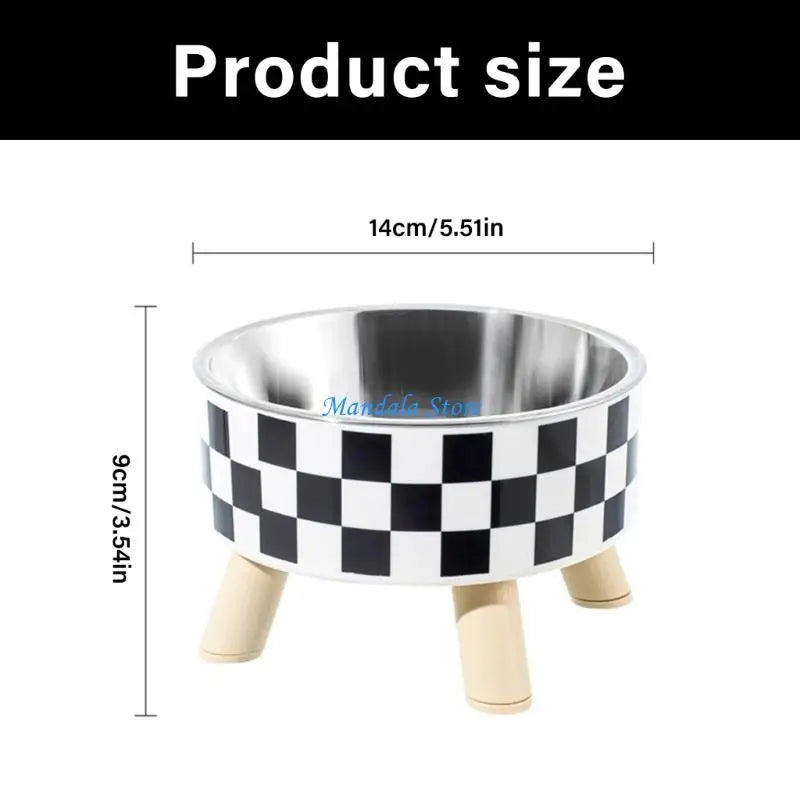 U2JC Elevated Pet Feeding Station For Small To Large Dogs Feeders Bowl Insert Dish