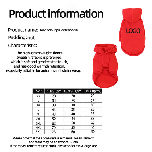 1 Pc Pet Hooded Sweatshirt Cats & Dogs Fashion Unique Printed Pattern For Pomeranian Maltese