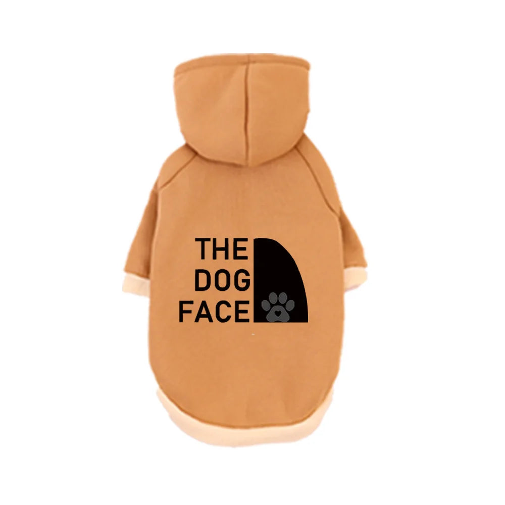 1 Pc Pet Hooded Sweatshirt Cats & Dogs Fashion Unique Printed Pattern For Pomeranian Maltese