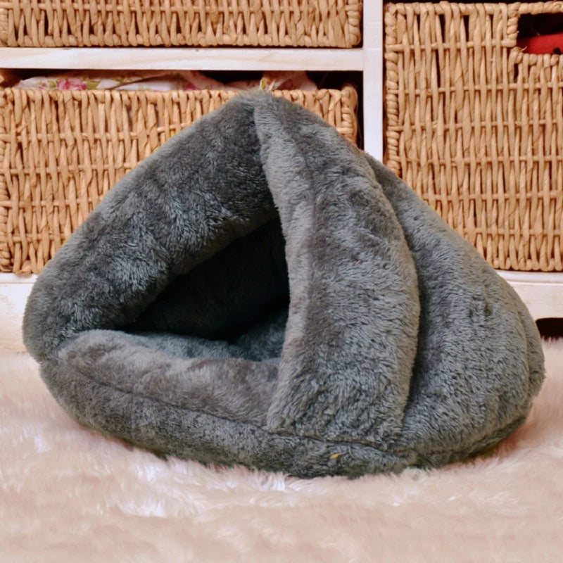 New Dog Cat Pet Beds Cotton Teddy Rabbit Bed House Snow Rena Dog Basket For Small Medium Dog Soft Warm Puppy Beds House