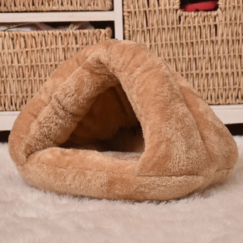 New Dog Cat Pet Beds Cotton Teddy Rabbit Bed House Snow Rena Dog Basket For Small Medium Dog Soft Warm Puppy Beds House