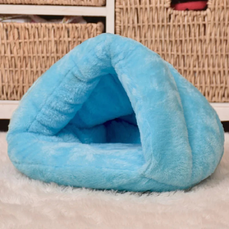 New Dog Cat Pet Beds Cotton Teddy Rabbit Bed House Snow Rena Dog Basket For Small Medium Dog Soft Warm Puppy Beds House