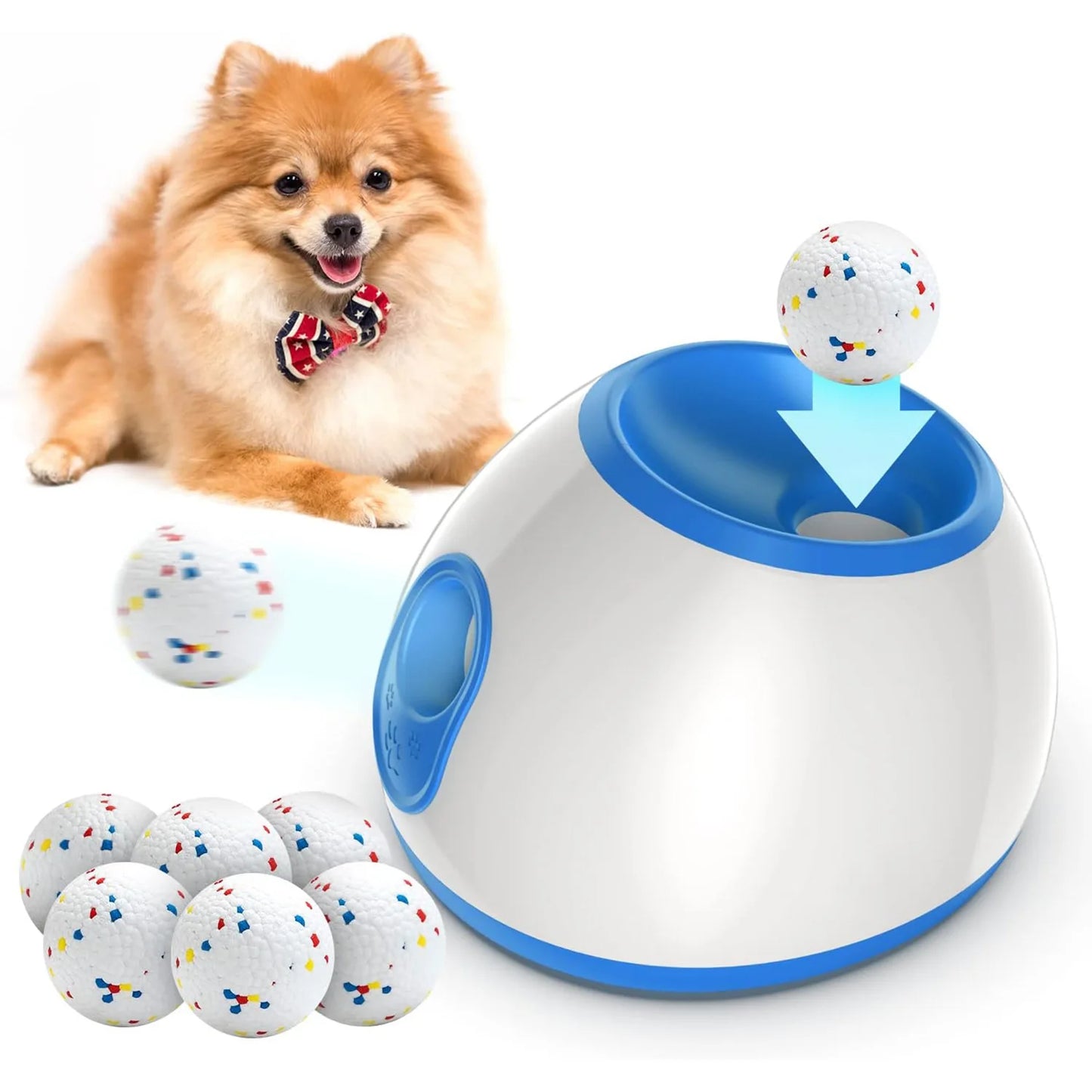 Pet Serving Outdoor Interactive Dog Toy Smart Pet Ball Thrower Suitable for Medium and Large Pet Puppy Entertainment