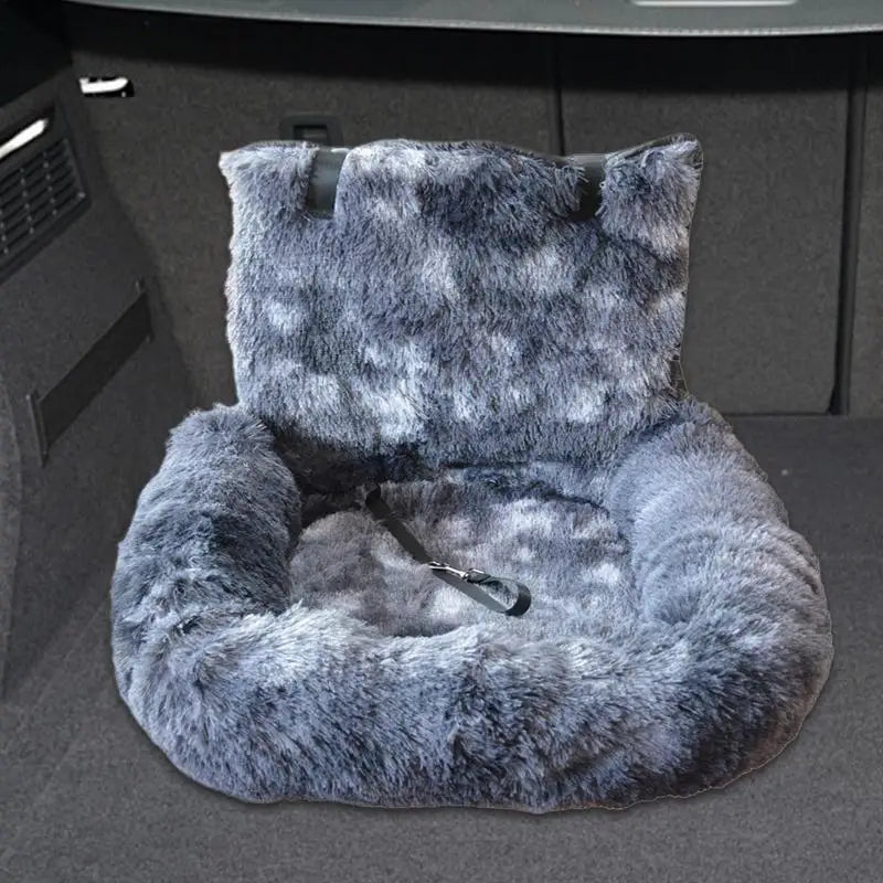 60x60cm Dog Car Seat Soft Puppy Car Seat Non-slip Detachable Design Auto Interior Accessories For Daily Commuting Vet Visits