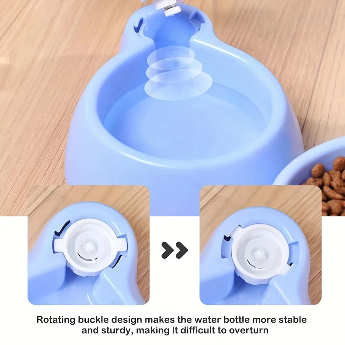 Mushroom Type Pet Dog Cat Bowl Automatic Feeder Cat Food Bowl Drinking Water Bottle Kitten Puppy Bowls Feeding Bowl for Cats