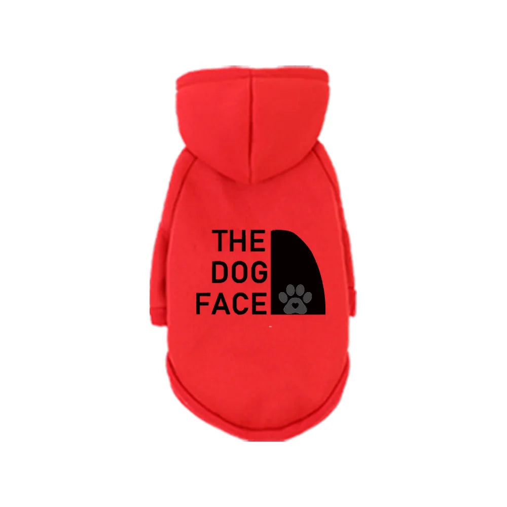 1 Pc Pet Hooded Sweatshirt  Cats & Dogs Fashion Unique Printed Pattern For Pomeranian  Maltese