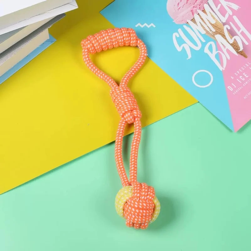 Pet Dog Toys for Large Small Dogs Toy Interactive Cotton Rope Mini Dog Toys Ball for Dogs Accessories Toothbrush Chew Puppy Toy
