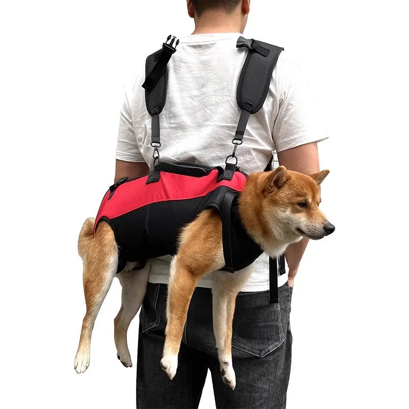 Dog Going Out Bag Big Dog Motorcycle Pet Backpack Going Out Backpack Carrying Bag Strap Fixation Bag