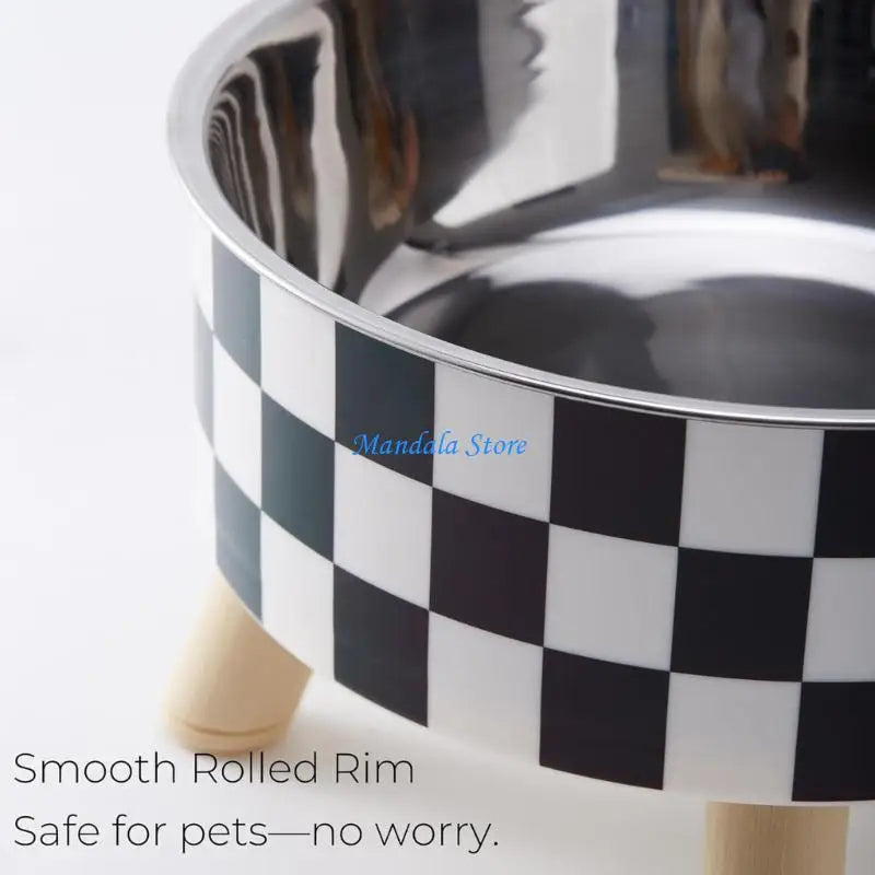 U2JC Elevated Pet Feeding Station For Small To Large Dogs Feeders Bowl Insert Dish